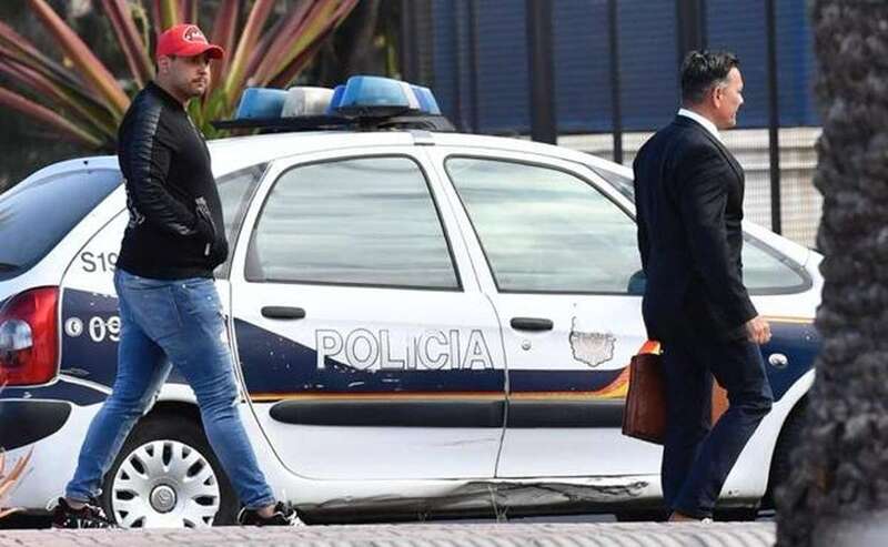 Kilian José C. H., en el momento de acudir días atrás a la Comisaría del CNP de Telde para entregarse/Canarias7.